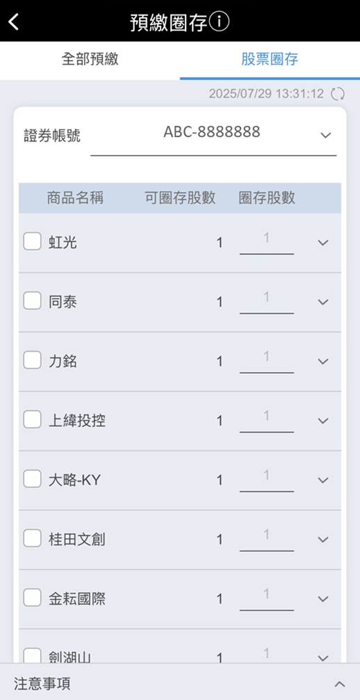 投資先生圈存賣出